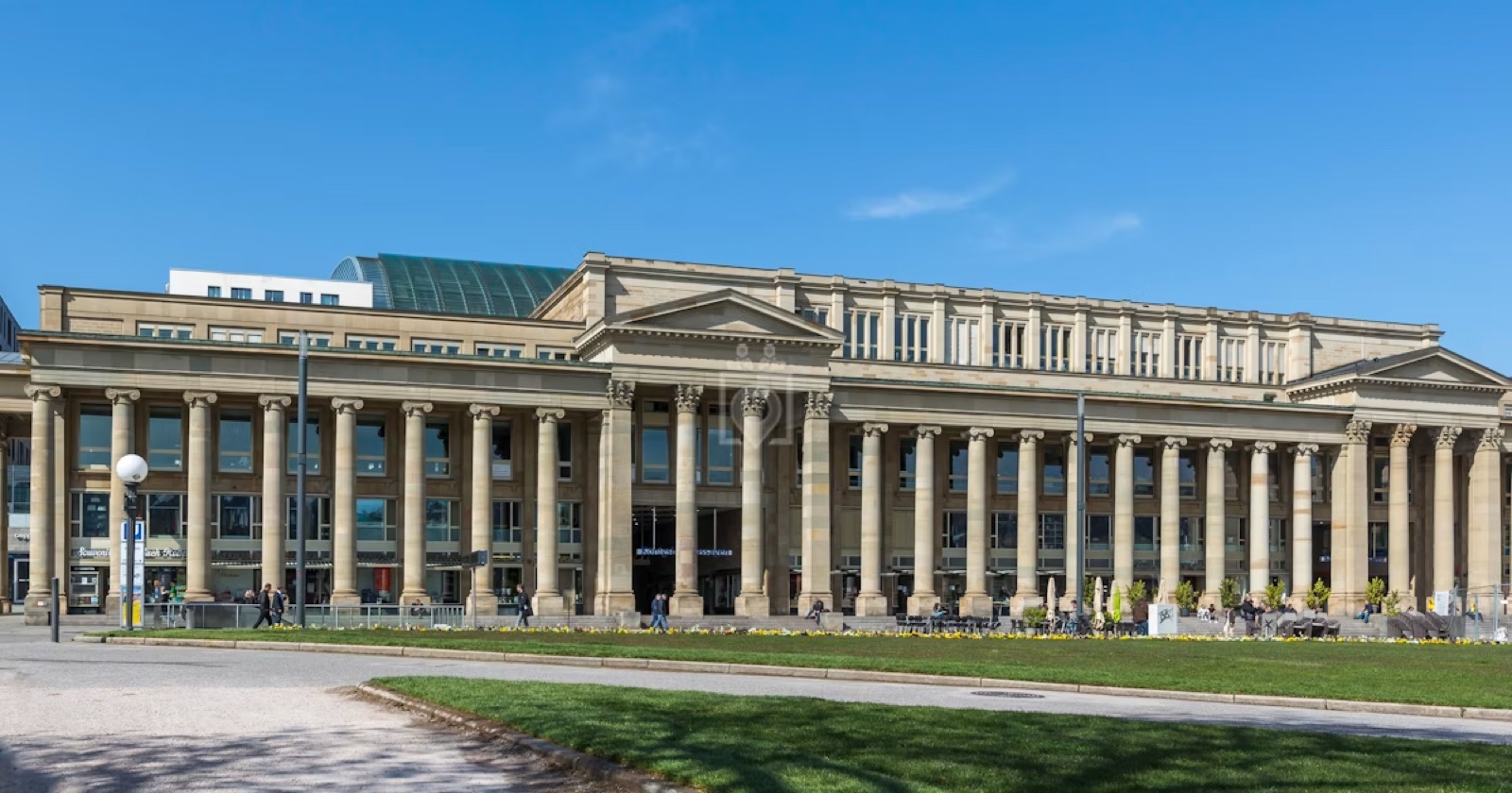Stuttgart — Königsbau at Schlossplatz